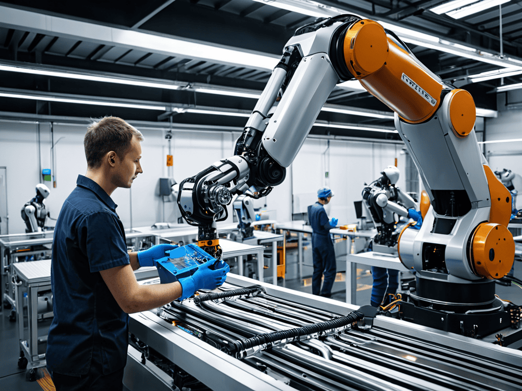 Cobots Boost Factory Efficiency