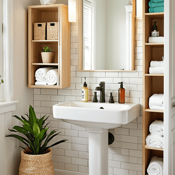 No Space? No Problem! 10 Clever Storage Ideas for a Small Bathroom