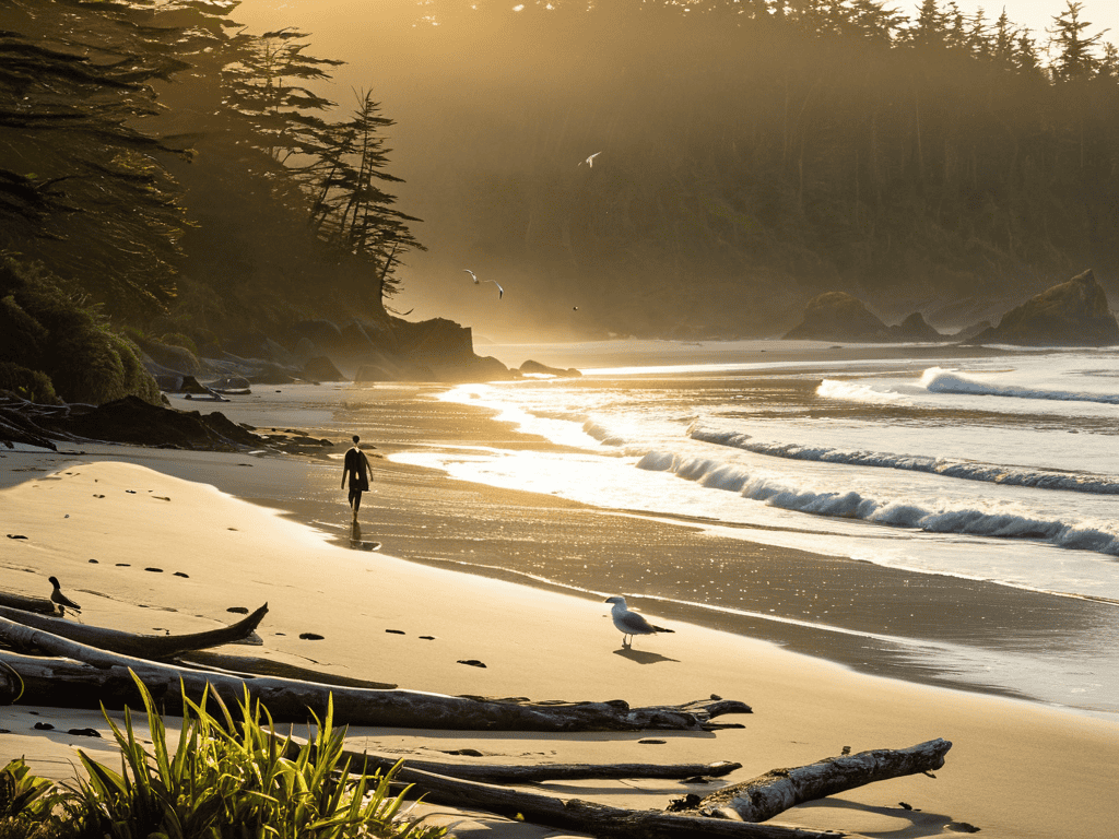Tidal Treasures beach scene