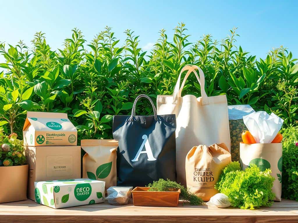 Waste reduction through eco-friendly packaging