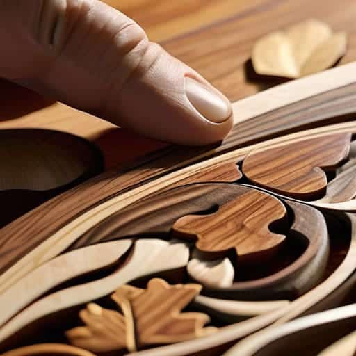 Bringing the Wild Indoors with marquetry.