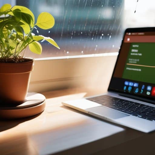 Harvesting Awareness with balcony basil calm
