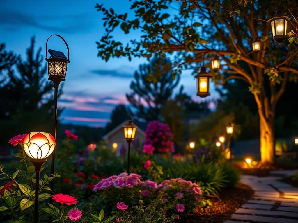 solar garden lighting benefits