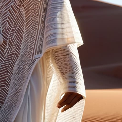 Sacred Vestment Craftsmanship and Light Reflecting Textile Engineering.