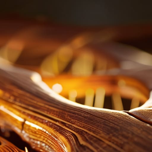 Light Scattering in Wood Fibers Finding Inner Radiance